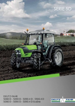 Tracteurs 4WD DEUTZ-FAHR 5080 D Ecoline