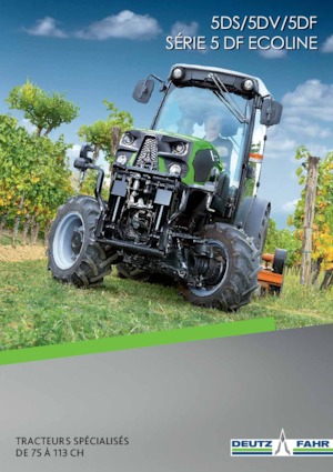 Tracteurs 4WD DEUTZ-FAHR 5105 DF LS