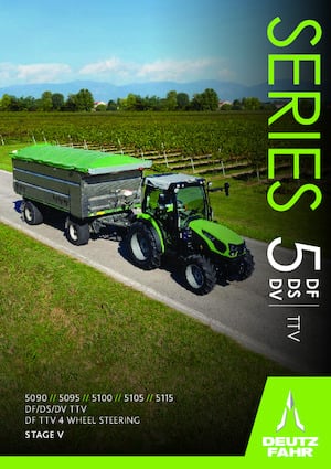 Tracteurs 4WD DEUTZ-FAHR 5095 DS TTV