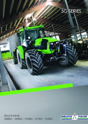 Tracteurs 4WD DEUTZ-FAHR 5120 G GS