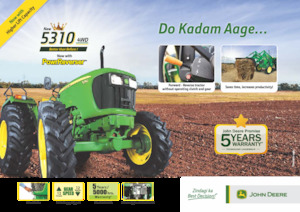 Tracteurs 4WD John Deere 5310 TREM-III