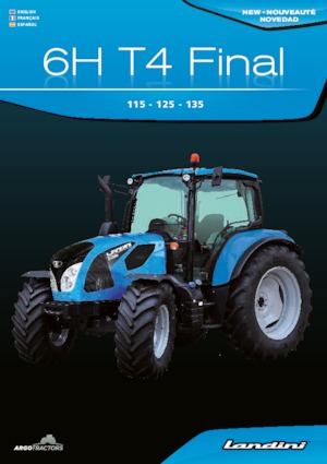 Tracteurs 4WD Landini 6-135 H