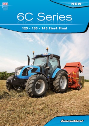 Tracteurs 4WD Landini 6-135 CLS