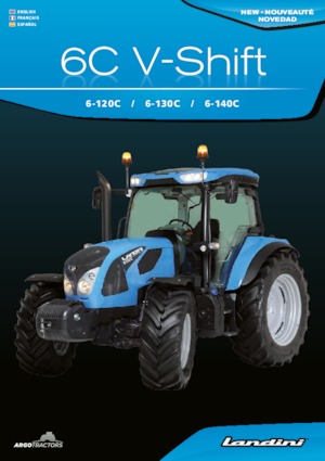 Tracteurs 4WD Landini 6-120C
