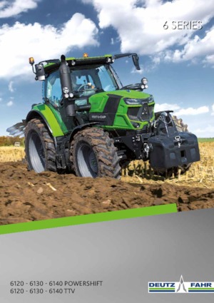 Tracteurs 4WD DEUTZ-FAHR 6140 TTV 