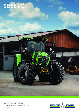 Tracteurs 4WD DEUTZ-FAHR 6135 C TTV 