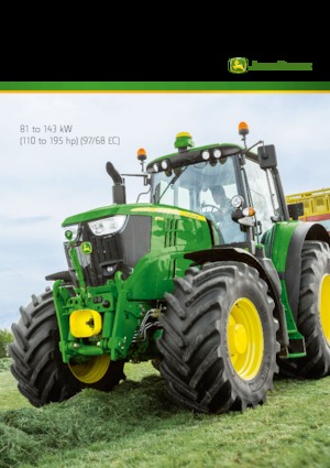 Tracteurs 4WD John Deere 6155M