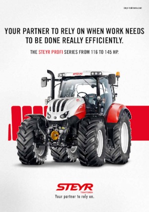 Tracteurs municipaux Steyr 4145 Profi Classic Basis