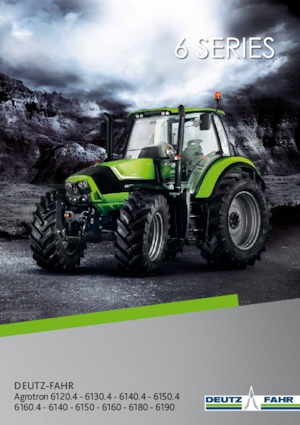 Tracteurs 4WD DEUTZ-FAHR 6160