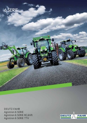 Tracteurs 4WD DEUTZ-FAHR 6155 Agrotron