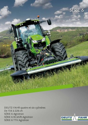 Tracteurs 4WD DEUTZ-FAHR 6155 Agrotron