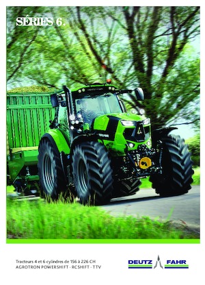 Tracteurs 4WD DEUTZ-FAHR 6215 Agrotron RCShift 