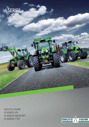 Tracteurs 4WD DEUTZ-FAHR 6175 Agrotron