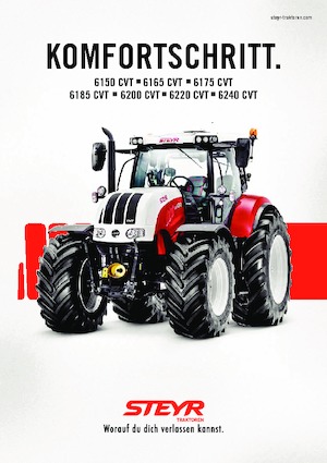 Tracteurs 4WD Steyr 6175 CVT Komfort