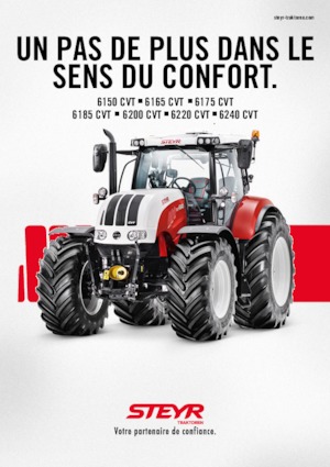 Tracteurs 4WD Steyr 6175 CVT Komfort