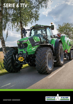Tracteurs 4WD DEUTZ-FAHR 6190 Agrotron TTV