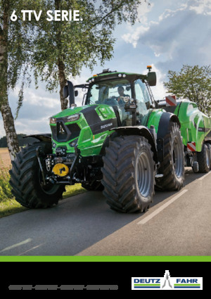 Tracteurs 4WD DEUTZ-FAHR 6190 Agrotron TTV