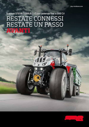 Tracteurs 4WD Steyr 6315 Terrus CVT Profi