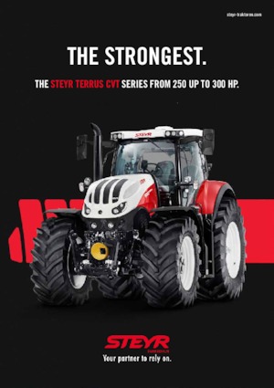 Tracteurs 4WD Steyr 6290 Terrus CVT Komfort