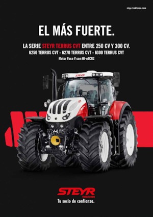 Tracteurs 4WD Steyr 6290 Terrus CVT Komfort