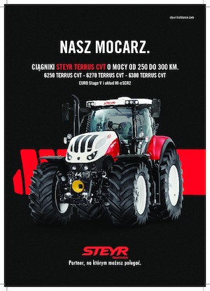 Tracteurs 4WD Steyr 6290 Terrus CVT Komfort