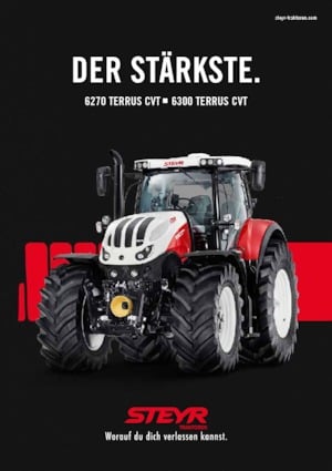 Tracteurs 4WD Steyr 6300 Terrus CVT Basis