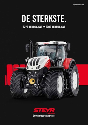 Tracteurs 4WD Steyr 6300 Terrus CVT Basis