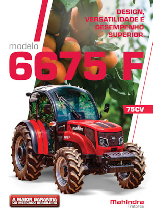 Tracteurs 4WD Mahindra 6675F