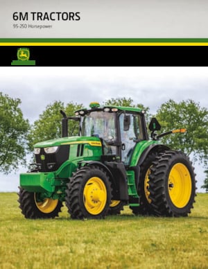 Tracteurs 4WD John Deere 6M 155