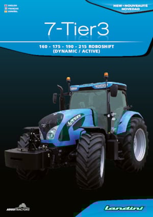 Tracteurs 4WD Landini 7-160 Roboshift