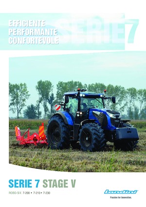 Tracteurs 4WD Landini 7-240 V-Shift 