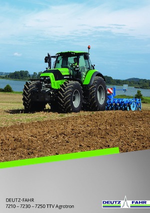 Tracteurs 4WD DEUTZ-FAHR 7230 Agrotron TTV