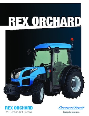 Tracteurs 4WD Landini 75F Techno