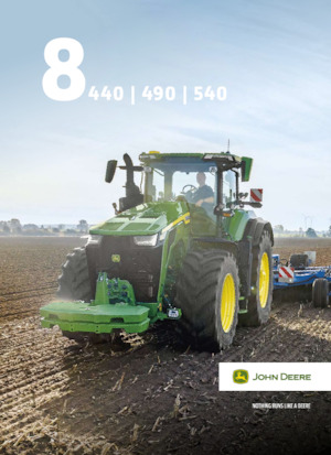 Tracteurs 4WD John Deere 8R 490  