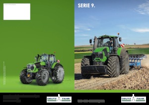 Tracteurs 4WD DEUTZ-FAHR 9290 Agrotron TTV