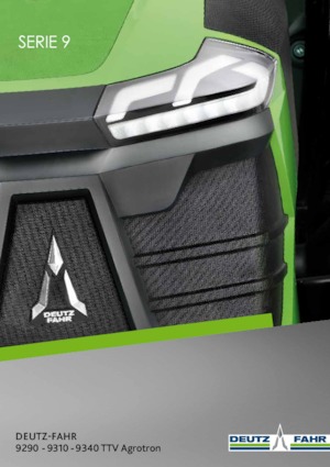 Tracteurs 4WD DEUTZ-FAHR 9340 Agrotron TTV