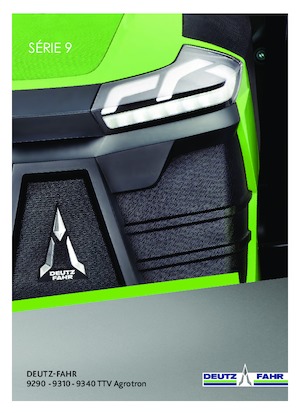 Tracteurs 4WD DEUTZ-FAHR 9340 Agrotron TTV