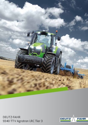 Tracteurs 4WD DEUTZ-FAHR 9340 Agrotron TTV