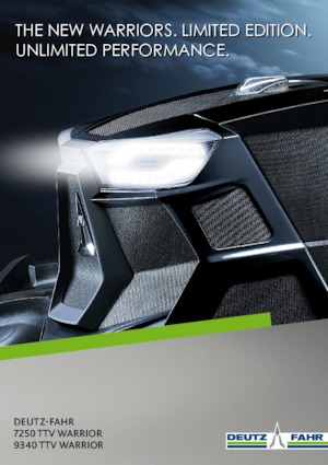 Tracteurs 4WD DEUTZ-FAHR 9340 TTV Warrior
