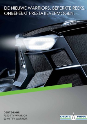Tracteurs 4WD DEUTZ-FAHR 9340 TTV Warrior