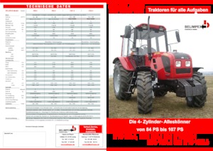 Tracteurs 4WD Belarus 952.4