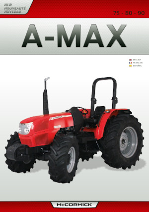Tracteurs 4WD McCormick A 80 Max 