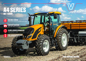 Tracteurs 4WD Valtra A104
