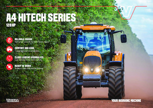 Tracteurs 4WD Valtra A134.H