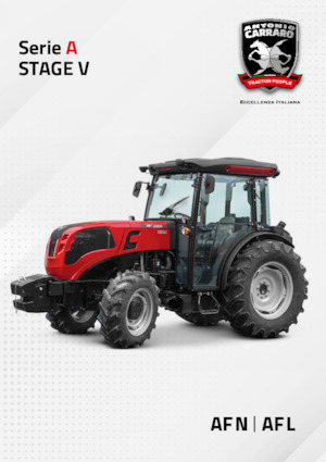 Tracteurs 4WD Carraro AF 2.95 L