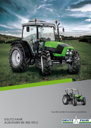 Tracteurs 4WD DEUTZ-FAHR Agrofarm 100 G