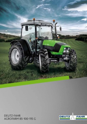 Tracteurs 4WD DEUTZ-FAHR Agrofarm 100 G