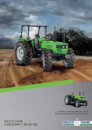 Tracteurs 4WD DEUTZ-FAHR Agrofarm 90 C 