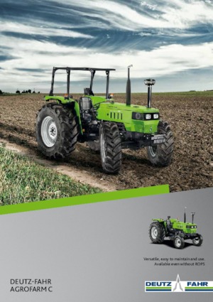 Tracteurs 4WD DEUTZ-FAHR Agrofarm 75 C 