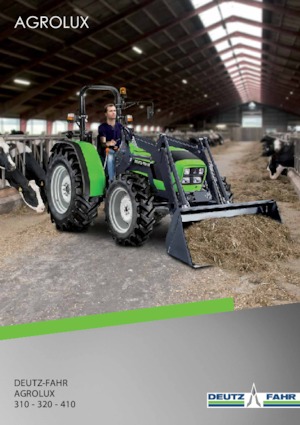 Tracteurs 4WD DEUTZ-FAHR Agrolux 410